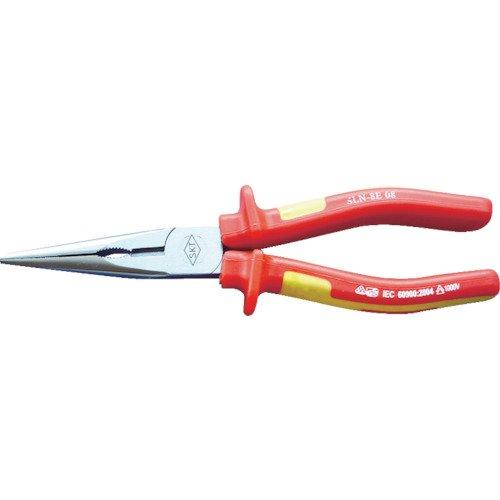

Insulated Long Nose Pliers Insulated Tool Radio Pliers OLCSLN8EA Tech-EV (Long Nose)
