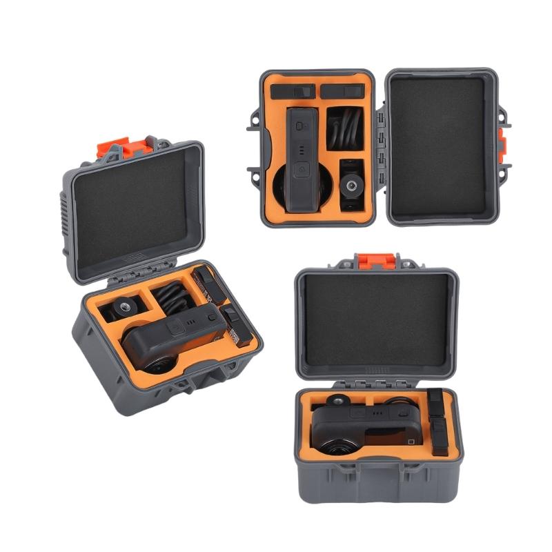 Anti Crush Protective Box Secure Storage Container Case For 360 Camera Gear Water Resistant Portable Carrying Solution