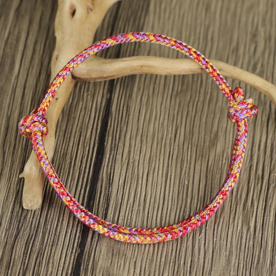 Bohemia String Bracelet For Women Grade A Ethnic Cord Chain Unfaing 5 Colors Available Handmade Weaven Friendship Braclet Joias
