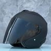 Ram4 Matte Black Half Helmet Motorcycle Off-Road Summer Helmet Downhill Racing Mountain Cross Casco Capacete Men and Women