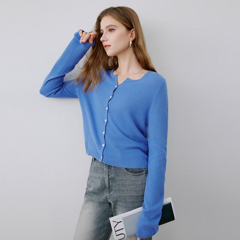 Elva' Island Women's V-Neck Knit Cardigan