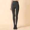 Women's High Waist Pantyhose Autumn Winter Fleece Lined Stirrup Compression Slimming Thickened Warm Leggings Bare Leg Effect