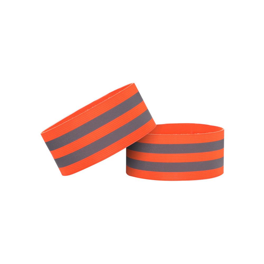 4 Pairs / 8 Pcs Elastic Reflective Bands for Night Walking, Cycling, and Running