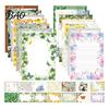 Vintage Letter Stationery 5Pcs Floral Butterfly Paper Envelope Set, Writing with Lined Pages, Kit for Letters, Greeting Messages, Journaling,