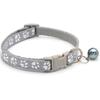 Cat Collar with Bell Necklace for Cat Strap Kitten Collar Armrests for Pets Breakaway Collar Anti-strangling Cat Necklace