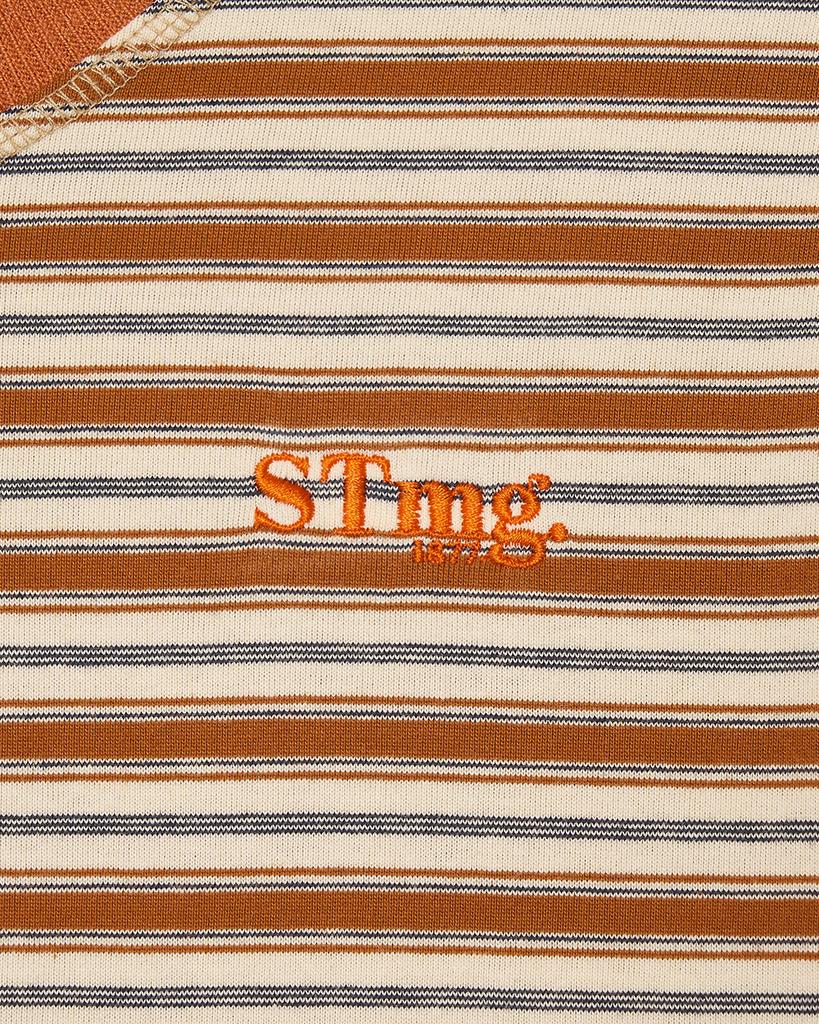 Seuteulaipeumagalin Stmg Logo Striped Long Sleeve Yellow