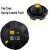 17117639020 17117521071 Radiator Expansion Tank Cap, Coolant Reservoir Cap Compatible With 2006-2025 BMW 128I 320I 328I 330I 335I 530I 540I 640I 740I