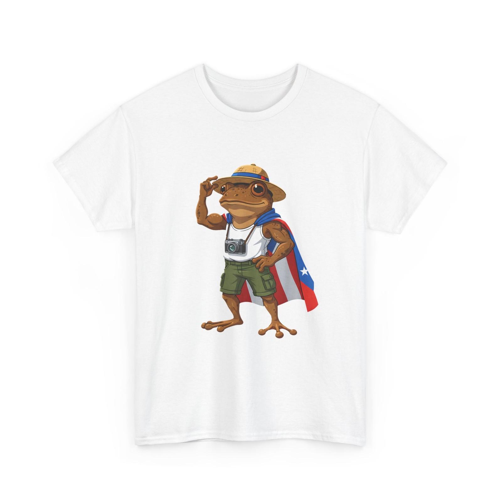 Puerto Rico Shirt, Puerto Rico Flag Coqui Frog Puerto Rican Pride T-Shirt S разноцветный