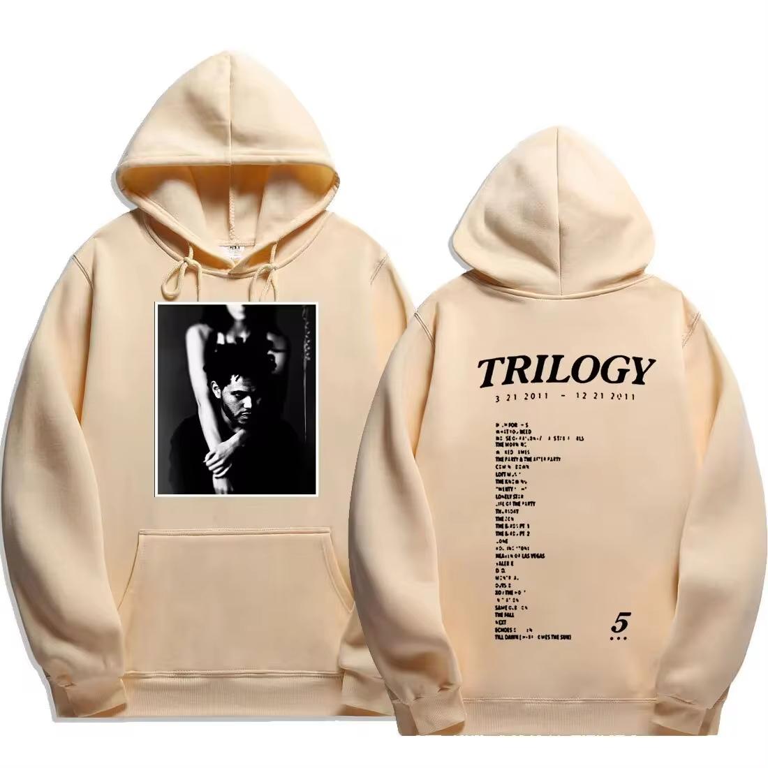 

Світшот з принтом альбомів The Weeknd XO Унісекс М який вінтажний одяг у стилі хіп-хоп Толстовки Чоловіча мода Оверсайз Пуловери Худі S