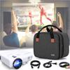 Luxja Small Projector Bag, Case Only, Compatible with DR.J/QKK Mini Projectors, Protects, Stores, and Carries, Black