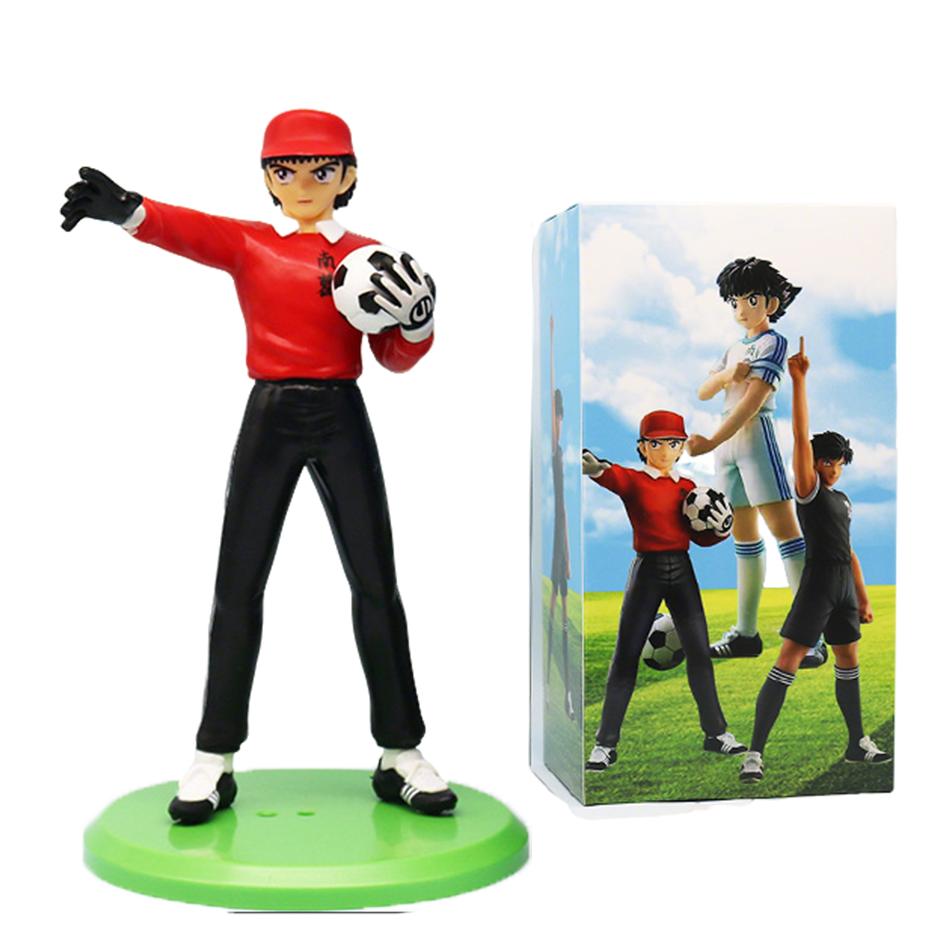 18cm Captain Tsubasa Anime Model Ozora Tsubasa Action Figures Hyuuga Kojirou/Wakabayashi Genzou Figurine Collection Figure Gifts Premium Quality