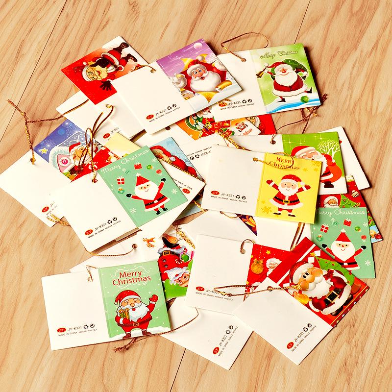 Christmas Atmosphere Greeting Cards & Tree Decorations: Wish Cards & Hanging Pendants