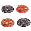 30cm Tortilla Warmer Pouch Heat Resistant Pancake Thermal Bag Burrito Cloth Bag  Microwave