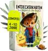 50 Explorer Cards for Children - Outdoor Treasure Hunt and Discover Nature I Exciting Search Game I Educational  Games from 4 -8 Years