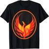 Pride Month Demon, Colorful Phoenix Pride Month Apparel T-Shirt