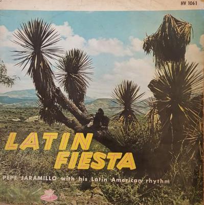 Disc LP PEPE JARAMILLO - Fiesta Latină HV1061 ANGEL Japonia Latin Uzat