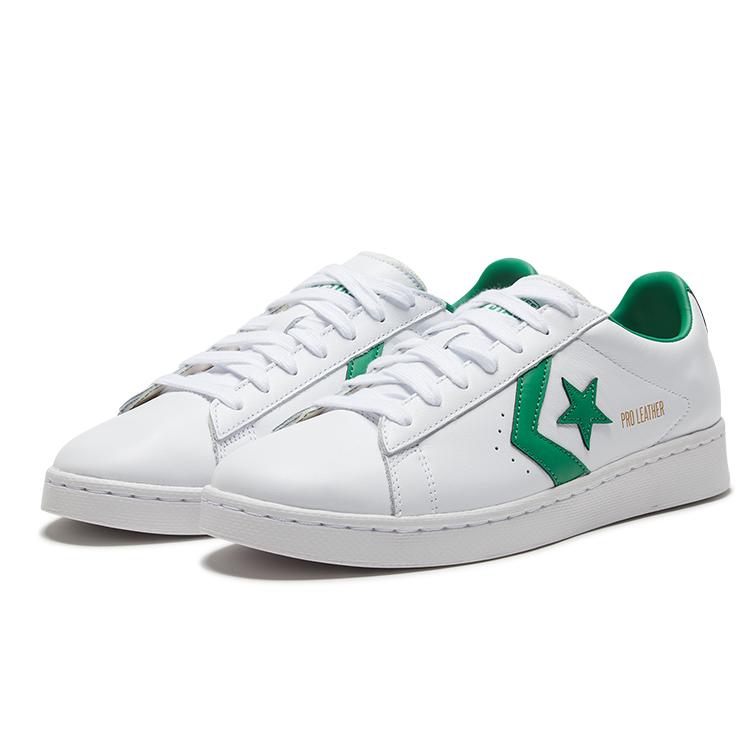 Pro Kožené Converse Og Low 'Bílá Zelená' 167971C