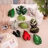 Tropical Plants Pillow for Living Room Sofa Cushion Leaf Pillow Turtle Back Decorative  Green Bedroom Leaves Plant Cushion