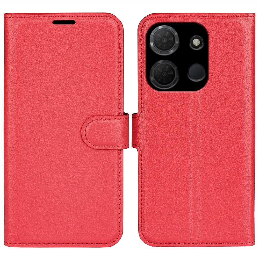 Per TCL 503 Custodia Texture Litchi Antiurto Portafoglio in Pelle Copertura Telefono