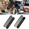 Aluminum Handle Coffee Brush Bar Groove Cleaning Brush Dusting Espresso Long Handle Brush for Bean Grain Coffee