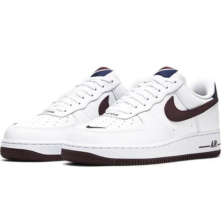 New Nike Air Force 1 Low Obsidian/White University Red CJ8731-100