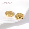 13X4.5MM 18K Gold Plated Irregular Spacer Beads Brass Metal Round Separators Beads For DIY Beading Jewelry Accessories Findings