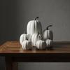 8 Pieces Assorted Artificial Pumpkins Decorative with Faux