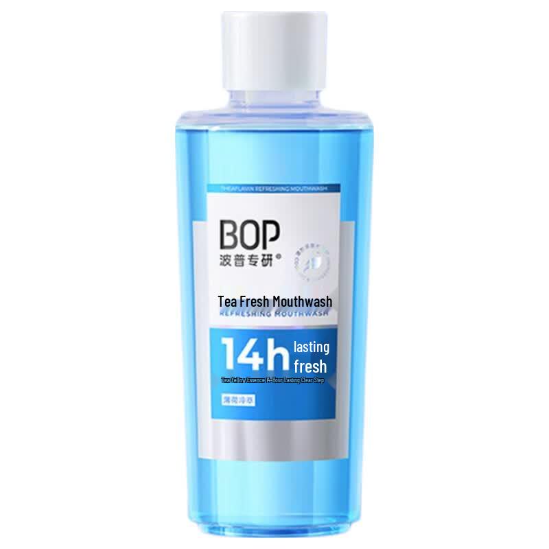 BOP Mint & Tea Fresh Breath Mouthwash