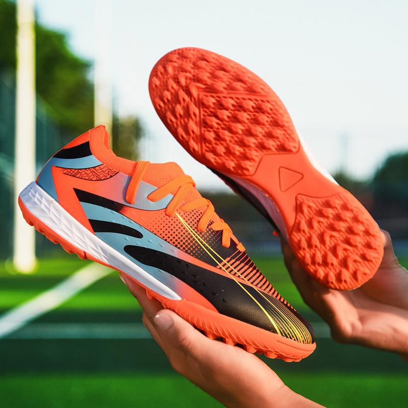 European Cup New F50 Football Shoes Male Teen Students Female Broken Nails Spikes Competition Training Shoes