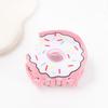 Hair Claw Donut Shape Back Head Shower Clip Medium Size Strong Grip Shark Hair Claw Versatile Hair Accessory