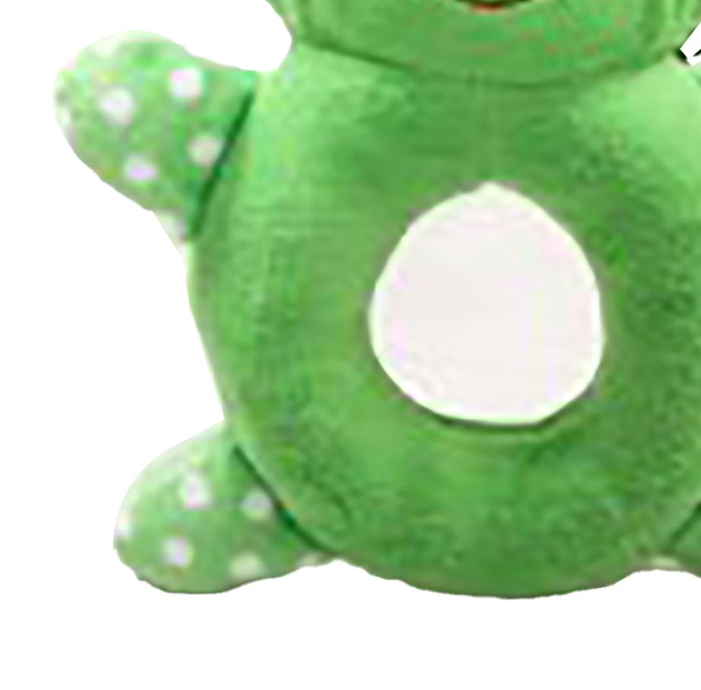 Plush Dog Toy Cute Frog Shaped Bite Resistant Teeth Grinding Boredom Anxiety Relief Stuffed Dog