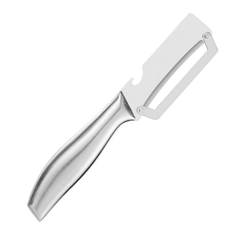 1PC Stainless Steel Sugarcane Skin Knife Kitchen Special Paring Knife Commercial Thickening