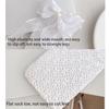 Japanese Style Fishnet Patterned Long Tube Socks for Women Girls Cute Pearl Bowknot Hollowed Out Mesh Over Calf Socks