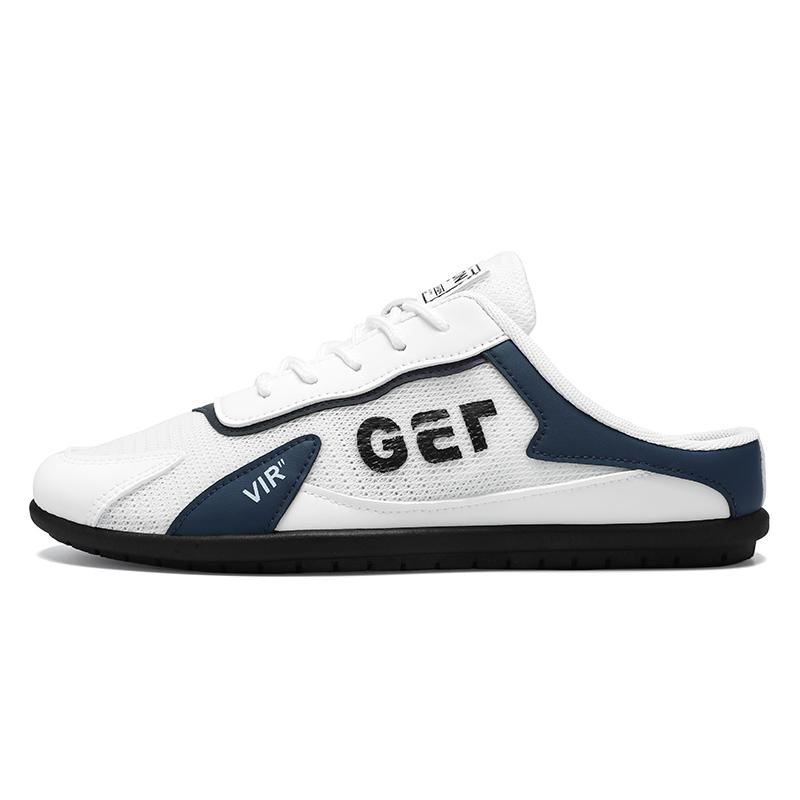 

Мужские модные полутапочки на мягкой подошве, летние мужские модные повседневные туфли с мягкой подошвой, поддерживающая обувь, кроссовки Zapatos De Hombre 39