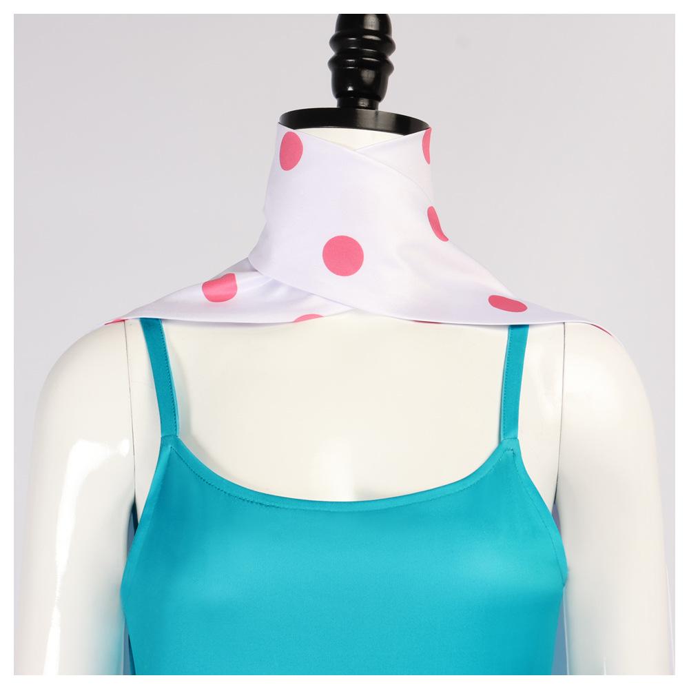 Vestito Cosplay Lucy Wiggle Film Cattivissimo Me Costume per Giochi di Ruolo Outfit per Festa di Halloween per Donne Ragazze