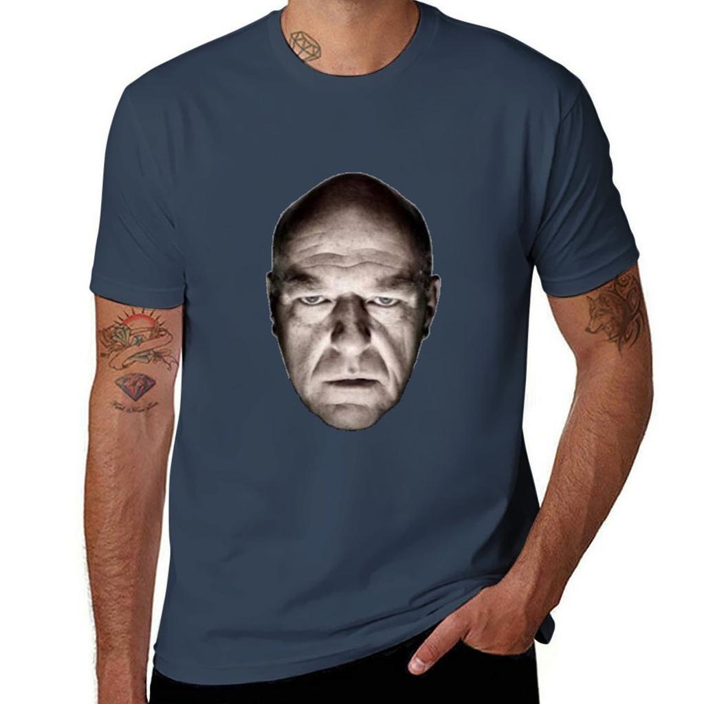 Hank Staring Meme Tshirt Large Size Soft Cotton Tshirt