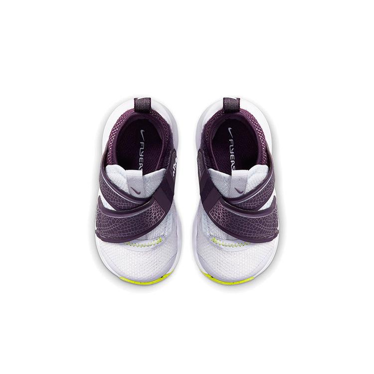 Nike Flex Advance Slip Resistant Cushioning Abrasion Resistant Low top Toddler Shoes White Purple Yellow CZ0189-500