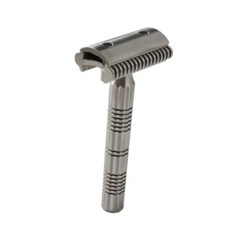 Yaqi Mens Raw Color Version Bohemia 316 Stainless Steel Adjustable Baseplate New Safety Razor Retro Fashion High Quality Razor