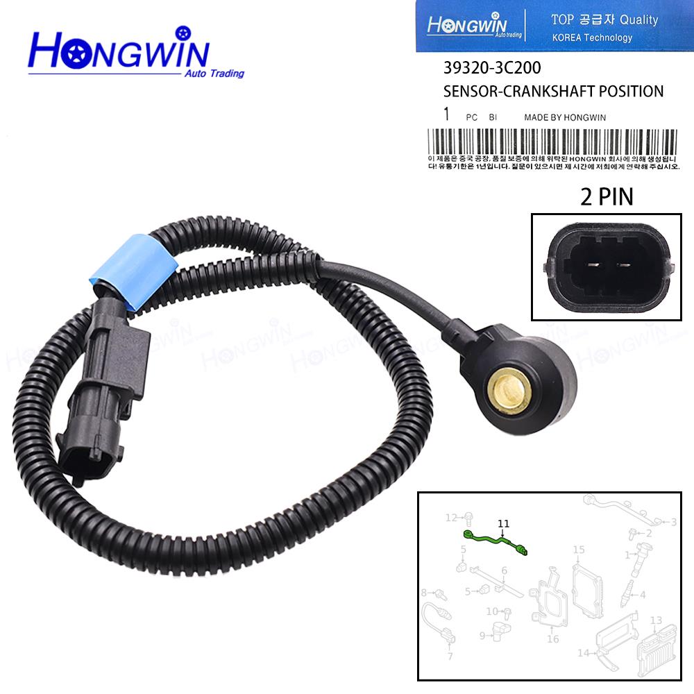 

39320-3C200 393203C200 Knock Sensor For Left Side Hyundai Santa Fe Azera Santa Fe XL 393203C200 Hyundai Santa Fe 2010-2018 1pc