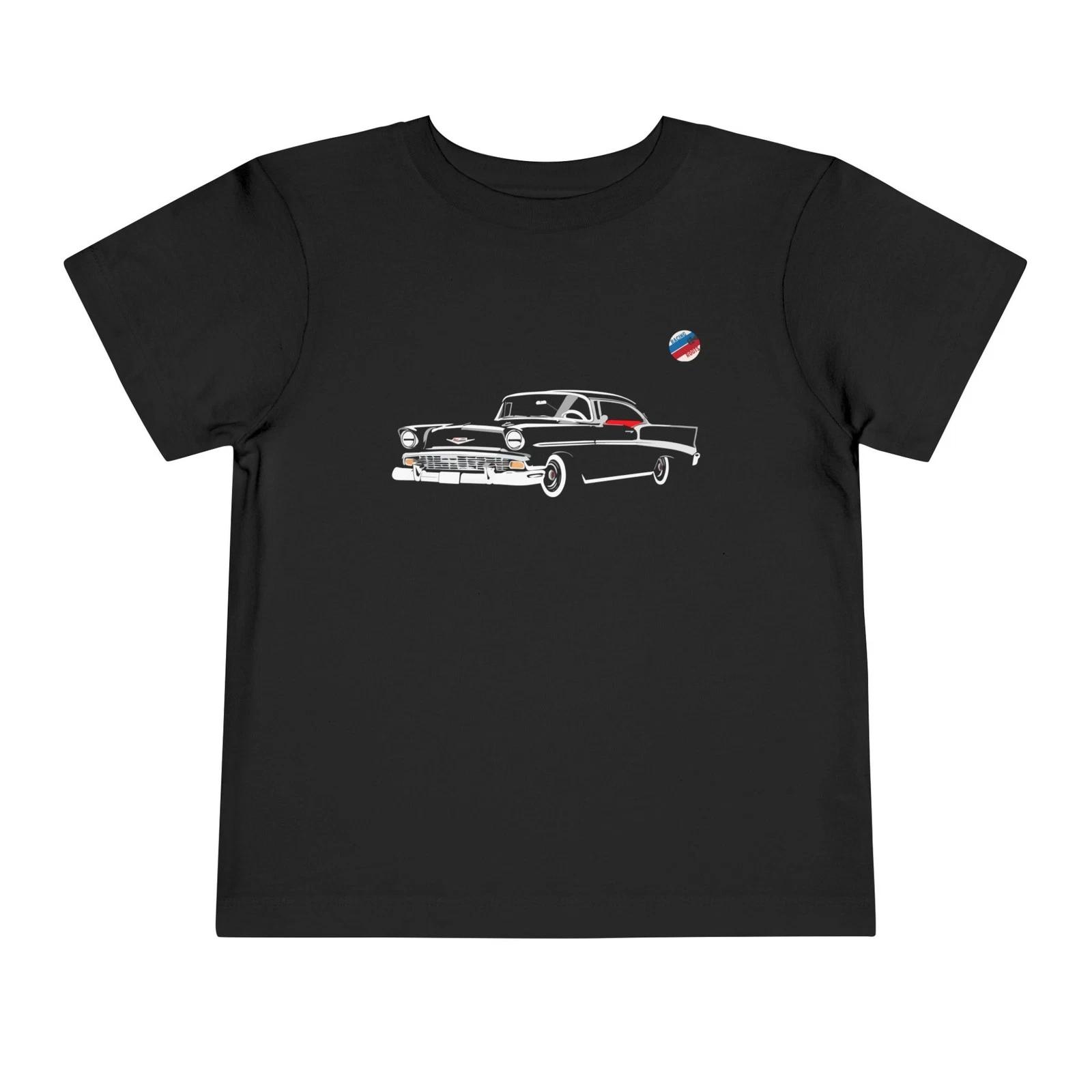 Toddler 1956 Chevy Bel Air T-Shirt, Vintage Classic Car Graphic Tee XXXXL