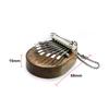 8 Key Kalimba Mini Portable Thumb Piano Finger Percussion Keyboard Pocket Musical Instrument