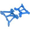 RC Aluminum Alloy Front Rear Shock Tower for Traxxas Slash 4X4 TSM 1 10 RC Car Upgrade PartsBlue