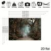 2D Plane 1 Piece of Mysterious Steampunk Garden Background Digital Background Suitable for Steampunk Background