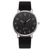 JYL Men's Watch Fashion Blue Light Calendar Leather Strap