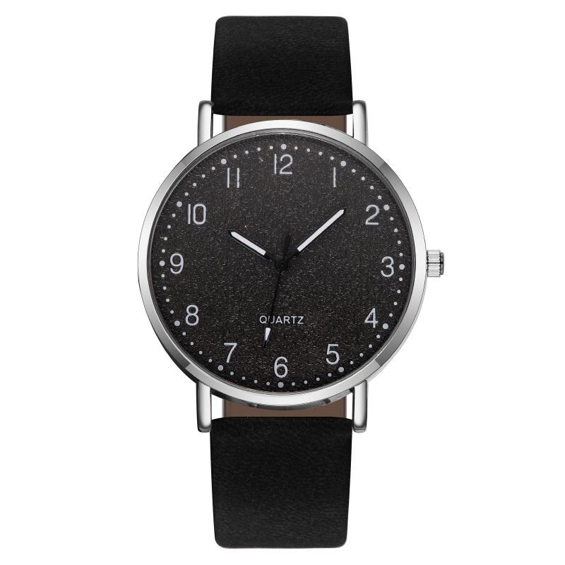 Мужские часы JYL Модные Синий свет Календарь Кожаный ремешок Black париж зеленый