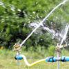 Heavy Duty Lawn Sprinklers Head with Nozzles 360 Degree Large Coverage Pattern Watering Sprinklers for Garden Irrigation