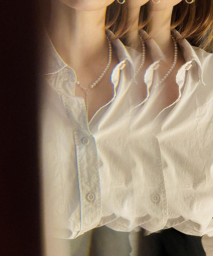 Ourthings Solitude Pearl Necklace