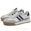 Fashion New Retro Sports and Leisure Board Shoes Little White Shoes First Layer Pigskin Comfortable Soft Sole Versatile Men