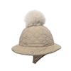 Malbon Golf Quilted Bucket Hat Beige (Woman)