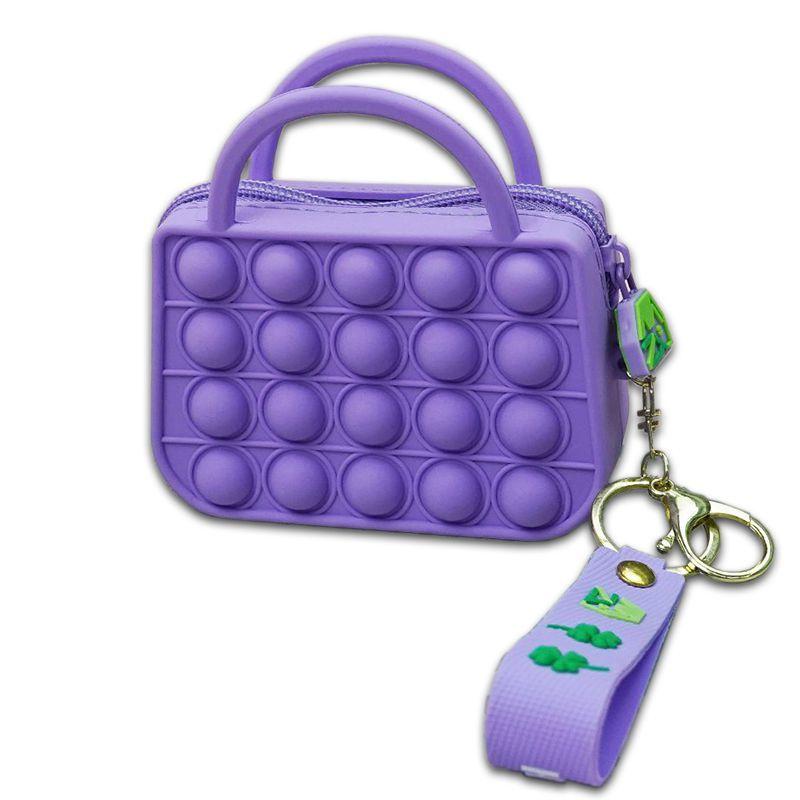 Vibrant Pop It Pouch Bag With Soft Bubble Design For Stress Relief And Storage